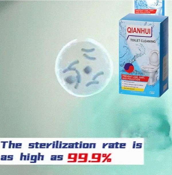 24 Pcs Toilet Cleaning Effervescent Tablets